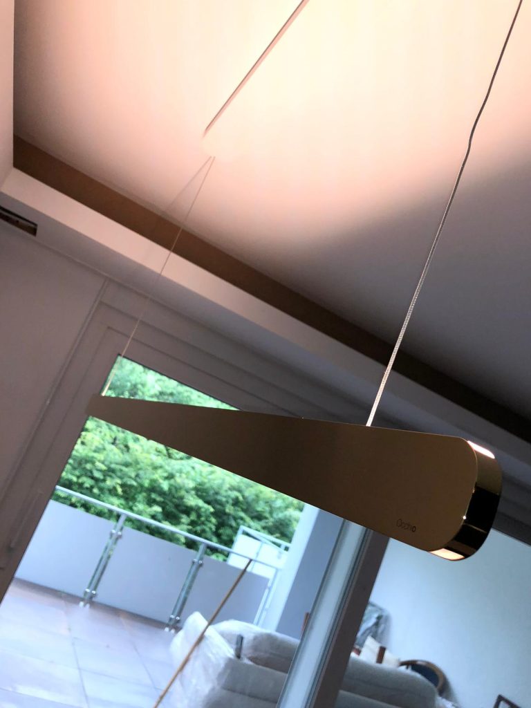 Pendelleuchte im Detail