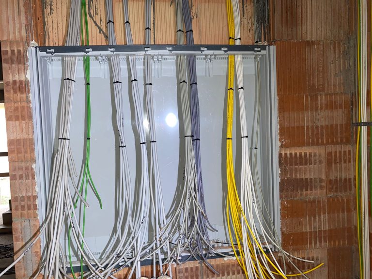 Vorbereitung der Elektroverteilung