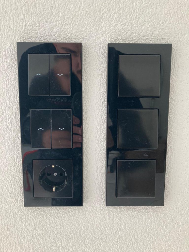 Bedienelemente im Wohnraum