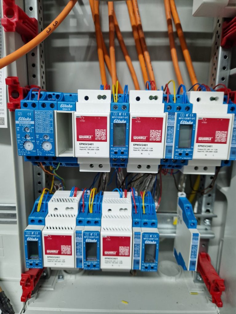 Komponenten in der Elektroverteilung